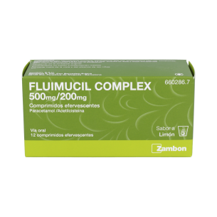 FLUIMUCIL COMPLEX 500 MG/200 MG 12 COMPRIMIDOS EFERVESCENTES 2