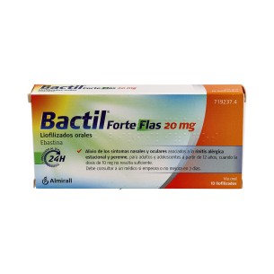 BACTIL FORTE FLAS 20 MG 10 LIOFILIZADOS ORALES 2