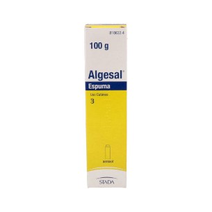 ALGESAL 10 mg/g  100 mg/g ESPUMA CUTANEA 1 ENVASE A...