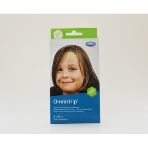 OMNISTRIP SUTURA CUTANEA ESTERIL 6 MM X 38 MM 2U 2