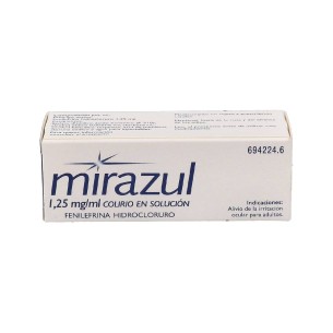 MIRAZUL 1,25 mg/ml COLIRIO EN SOLUCION 1 FRASCO 10 ml