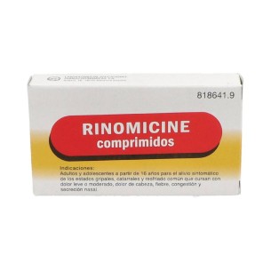 RINOMICINE 10 COMPRIMIDOS