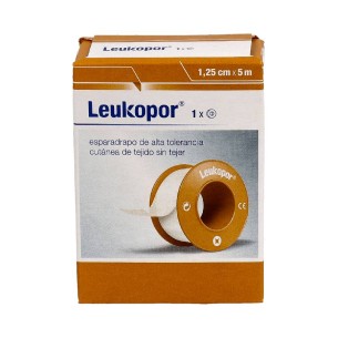 ESPARADRAPO HIPOALERGICO LEUKOPOR PAPEL 5 M X 1,