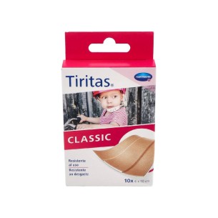 TIRITAS CLASSIC APOSITO ADHESIVO 1 M X 6 CM 10 U
