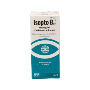 ISOPTO B12 0,5 mg/ml COLIRIO EN SOLUCION 1 FRASCO 5 ml