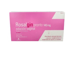 ROSALGIN PRONTO 140 mg SOLUCION VAGINAL 5 ENVASES...