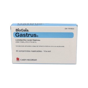GASTRUS COMPRIMIDOS MASTICABLES 30 COMP
