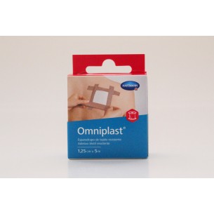 ESPARADRAPO HIPOALERGICO OMNIPLAST TEJIDO RESIST 1.25 CM... 2