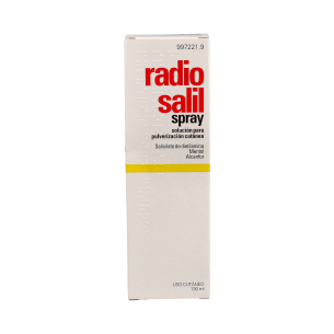 RADIO SALIL AEROSOL CUTANEO EN SOLUCION 1 ENVASE 130 ml 2