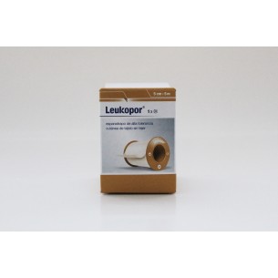 ESPARADRAPO HIPOALERGICO LEUKOPOR PAPEL  5 X 5 C 2