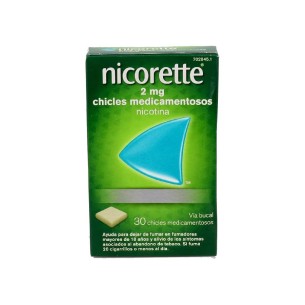NICORETTE 2 MG 30 CHICLES MEDICAMENTOSOS