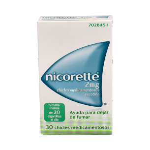 NICORETTE 2 MG 30 CHICLES MEDICAMENTOSOS 2