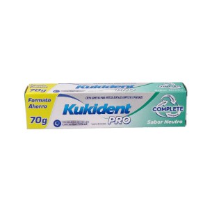 KUKIDENT PRO FIJACION TODO EL DIA SIN SABOR 70G