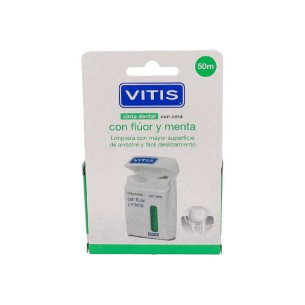 VITIS CINTA DENTAL CON FLUOR Y MENTA 50 M