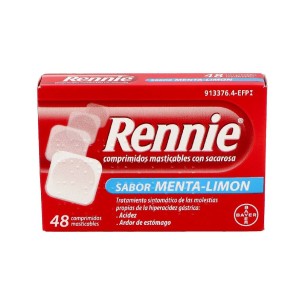 RENNIE 680 mg/80 mg 48 COMPRIMIDOS MASTICABLES (CON...