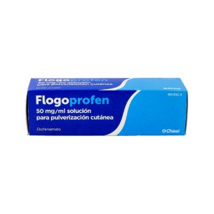 FLOGOPROFEN 50 mg/ml SOLUCION PARA PULVERIZACION CUTANEA...