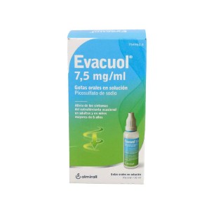 EVACUOL 7,5 mg/ml GOTAS ORALES EN SOLUCION 1 FRASCO 30 ml