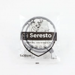 SERESTO COLLAR PERO MENOS DE 8KG  1 UNIDAD