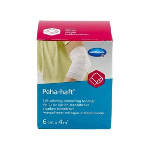VENDA ELASTICA COHESIVA PEHA-HAFT 6 CM X 4M