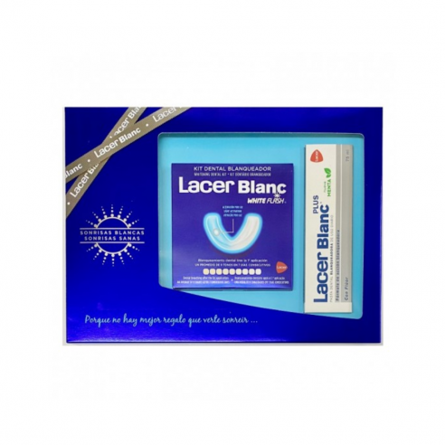 PACK LACER BLANC WHITE FLASH  LACERB...