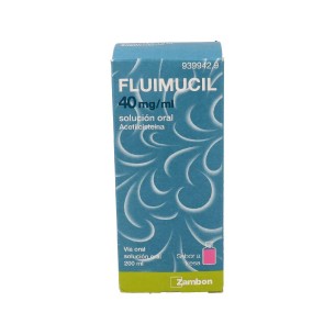 FLUIMUCIL 40 mg/ml SOLUCION ORAL 1 FRASCO 200 ml
