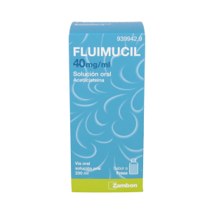 FLUIMUCIL 40 mg/ml SOLUCION ORAL 1 FRASCO 200 ml 2