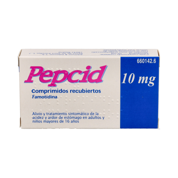 PEPCID 10 MG 12 COMPRIMIDOS RECUBIERTOS