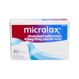 MICRALAX CITRATO/LAURIL SULFOACETATO 450 mg/ml  45 mg/ml...