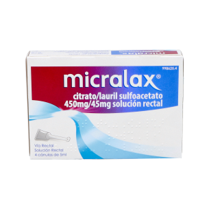MICRALAX CITRATO/LAURIL SULFOACETATO 450 mg/ml  45 mg/ml... 2