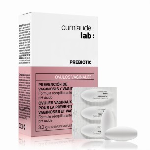 CUMLAUDE LAB: PREBIOTIC 10 OVULOS VAGIN 2