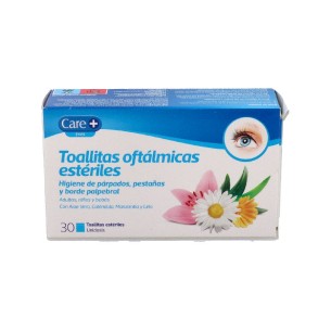 CARE TOALLITAS OFTALMICAS ESTERILES 30 TOALLITA