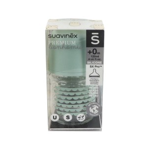 SUAVINEX BIBERON VIDRIO SX PRO FLUJO LENTO (S) 0M 150ML
