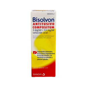 BISOLVON ANTITUSIVO COMPOSITUM 3 MG/ML  1,5 MG/ML... 2