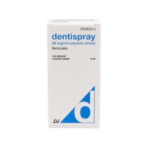 DENTISPRAY 50 mg/ml SOLUCION DENTAL 1 FRASCO 5 ml