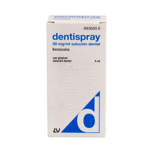 DENTISPRAY 50 mg/ml SOLUCION DENTAL 1 FRASCO 5 ml 2