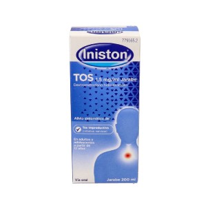 INISTON TOS 1,5 mg/ml JARABE 1 FRASCO 200 ml