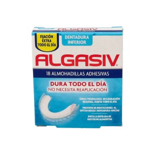 ALGASIV ALMOHADILLAS ADHESIVAS PROTESIS 18 U INF