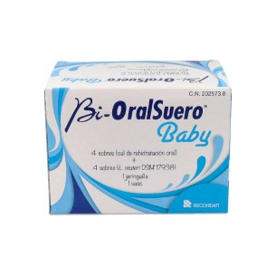 BIORALSUERO BABY 4 SOBRES
