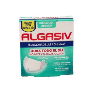 ALGASIV ALMOHADILLAS ADHESIVAS PROTESIS 18 U SUP