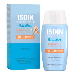 ISDIN FOTOPROTECTOR  PEDIATRICS SPF50 FUSION FLUID MINERAL