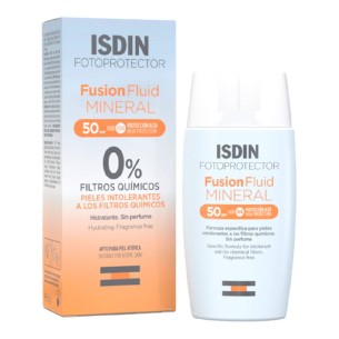 ISDIN FOTOPROTECTOR  SPF-50 FUSION FLUID MINERAL