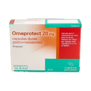 OMEPROTECT 20 MG 14 CAPSULAS GASTRORRESISTENTES (BLISTER)