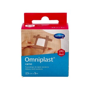 ESPARADRAPO HIPOALERGICO OMNIPLAST TEJIDO RESIST 2.5 CM X... 2