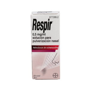 RESPIR 0,5 mg/ml SOLUCION PARA PULVERIZACION NASAL 1...
