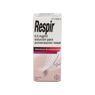RESPIR 0,5 mg/ml SOLUCION PARA PULVERIZACION NASAL 1... 2