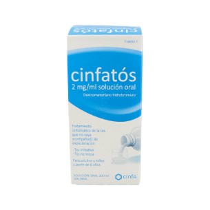 CINFATOS ANTITUSIVO 2 mg/ml SOLUCION ORAL 1 FRASCO 200 ml...