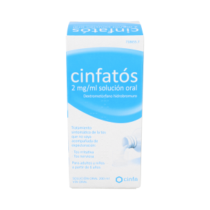 CINFATOS ANTITUSIVO 2 mg/ml SOLUCION ORAL 1 FRASCO 200 ml... 2