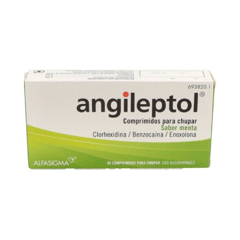 ANGILEPTOL 30 COMPRIMIDOS PARA CHUPAR (SABOR...