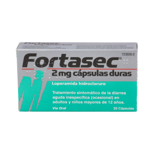 FORTASEC 2 MG 20 CAPSULAS 2