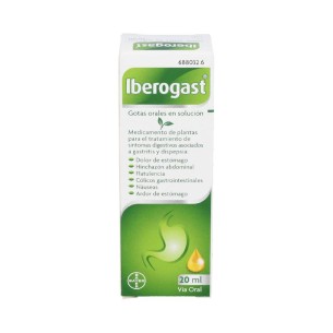 IBEROGAST GOTAS ORALES EN SOLUCION 1 FRASCO 20 ml
